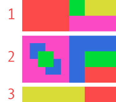 Layout Challenge 1 split into rows
